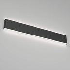 Ralbay 39.3inch Modern Black Vanity Light Fixtures LED Bathroom Wall Light Up and Down Bathroom Lighting Fixtures Cold White Light 6000K