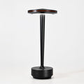Cordless Table Lamp Rechargeable,6000mAh Battery Operated LED Desk Lamp 3 Color Stepless Touch Dimming,Waterproof Portable Memory Function Light for Bedroom,Outdoor,Patio,Dining,Restaurant Black