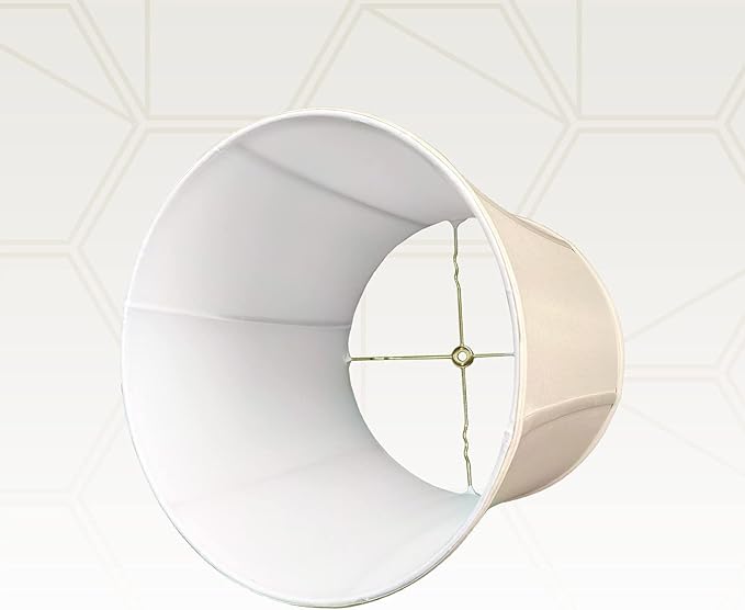 Royal Designs, Inc. BSO-719-13BG-2 Drum Basic Lamp Shade, 11 x 13 x 11, Beige, 2-Pack