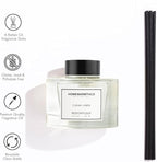 Clean Linen Reed Diffuser Set - Luxury Fragrance Reed Diffusers for Home, Office & Bathroom Décor - Long Lasting Scent Sticks Diffuser with Non-Toxic Oils (5.63 oz) (Clean Linen)