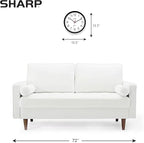 Sharp Wall Clock – Black, Silent Non Ticking 12 Inch Quality Quartz Battery Operated Round Easy to Read Home/Kitchen/Office/Classroom/School Clocks, Sweep Movement