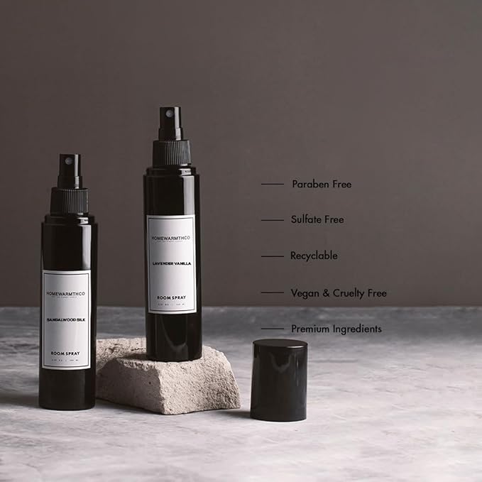 Lavender Vanilla Room Spray – 5.07 oz Scented Air Freshener for Home, Office & Linen – Long-Lasting Linen Spray for Bedding, Pillows & Fabrics – Luxurious Home Fragrance