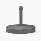 PURPLE LEAF AT4045 Patio Umbrella Base Stand Outdoor Heavy Duty Round Concrete Stand 99 LBS Black Market Table Umbrellas