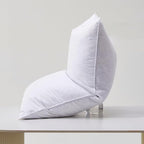 Bafode Goose Down Feather Pillows, Soft Bed Pillows Standard Size Set of 2, 100% Soft Cotton Shell, Hotel Pillows for Back, Stomach or Side Sleepers