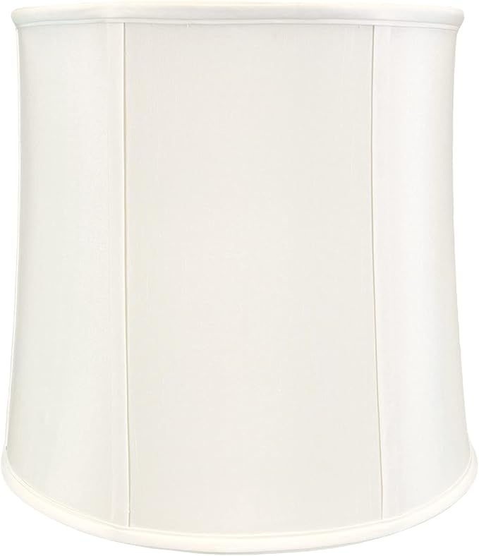 Royal Designs Basic Drum Lamp Shade - White - 14 x 15 x 15