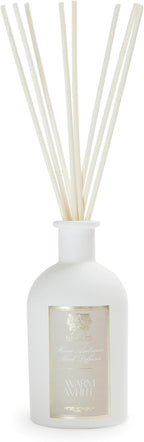 Antica Farmacista Home Ambiance Diffuser - Long-Lasting Reed Scent Diffuser - Luxury Room Freshener Gift - Warm White, 8.45 fl oz