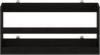 Furinno Hermite Multipurpose Wall Mounting Storage Shelf, Espresso