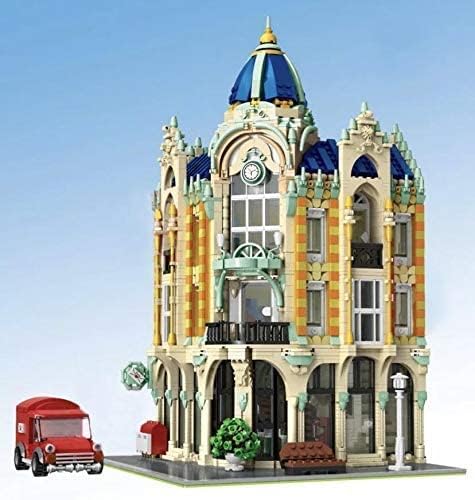 General Jim's Corner Post Office Modular Building Set - 3-Story Design with Post Office, Art School, Pottery Studio, Red Mail Truck & Realistic City Details for Architecture Lovers