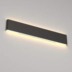 Ralbay 30W Bathroom Light Fixture 32.67 inch Vanity Lights Arm Length Wall Light for Bathroom Dressing Room IP44 Waterproof 3900LM Warm White Light 3000K, Black