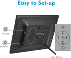 Extra Large Day Date Time Digital Day of Week Clock 8 Alarm Option for Seniors Elderly with Impaired Vision Memory Loss Demenita Clocks