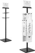 Wet Umbrella Bags Stand with Free 400 Umbrella Bags Disposable,Umbrella Holder for Entryway,Dual Size Umbrella Bags Disposable with Stand,Commercial Wet Umbrella Bag Wrapper Stand Indoor Entryway