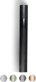 A&S Mezuzot Mezuza Aluminum Waterproof Case Peel & Stick Easy Installation Home Blessing (Black, 5inch)