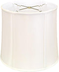 Royal Designs, Inc. BSO-719-14WH Drum Basic Lamp Shade, 13 x 14 x 14, White