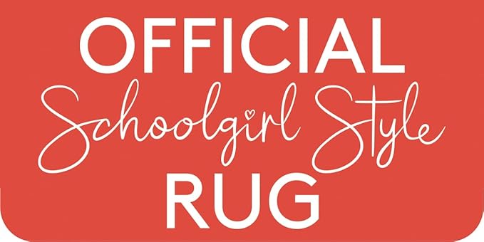 Flagship Carpets Schoolgirl Style Pretty in Pastel Floral Rug Educational Area Rug for Kids Room, Children's Classroom Rug for Teaching and Playroom, 5' X 7'6"