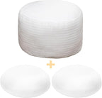 Premium PP Cotton Ottoman Pouf Insert Pouf Stuffing Round Bean Bag Filler & Footstool Stuffing 20x20×14 Inch Round