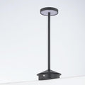 Orbit LED Cordless USB-C Re-Chargeable Desk Lamp, 5200mAh Battery Operated with 3 Color Temperature 2700K-3000K-3500K and Fingertip Touch On/Off Plus Dimming in Black