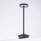 Orbit LED Cordless USB-C Re-Chargeable Desk Lamp, 5200mAh Battery Operated with 3 Color Temperature 2700K-3000K-3500K and Fingertip Touch On/Off Plus Dimming in Black