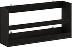 Furinno Hermite Multipurpose Wall Mounting Storage Shelf, Espresso