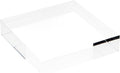 Plymor Clear Polished Acrylic Square Display Block, 1" H x 4" W x 4" D