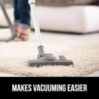 GORILLA GRIP Strong Rug Pad Gripper, 2x4 FT, US Designed, Grips Help Keep Area Rugs Safe and in Place, Slip and Skid Resistant Pads for Hard Floors, Under Carpet Mat Cushion and Hardwood Protection