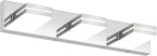 Bathroom Vanity Lighting Fixtures Over Mirror (3-Light, 24-Inch) Modern LED Bathroom Wall Lighting Fixtures, Chrome (Cool White 6000K)