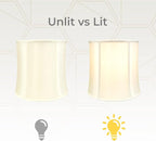 Royal Designs, Inc. BSO-719-10EG Drum Basic Lamp Shade, 9 x 10 x 10, Eggshell