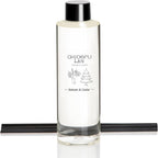 Chloefu LAN Balsam & Cedar Scented Oil Reéd Diffuser Refill 200ml/6.76 fl oz Natural Fragrances Oil - Best for Home Decoration, 0% Alcohol, Refreshing and Invigorating, Perfect for Christmas