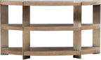 Liberty Furniture Harlow Living Room Sofa Table - Sandstone & Satin Nickel