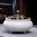 Ceramic Incense Burner (White)
