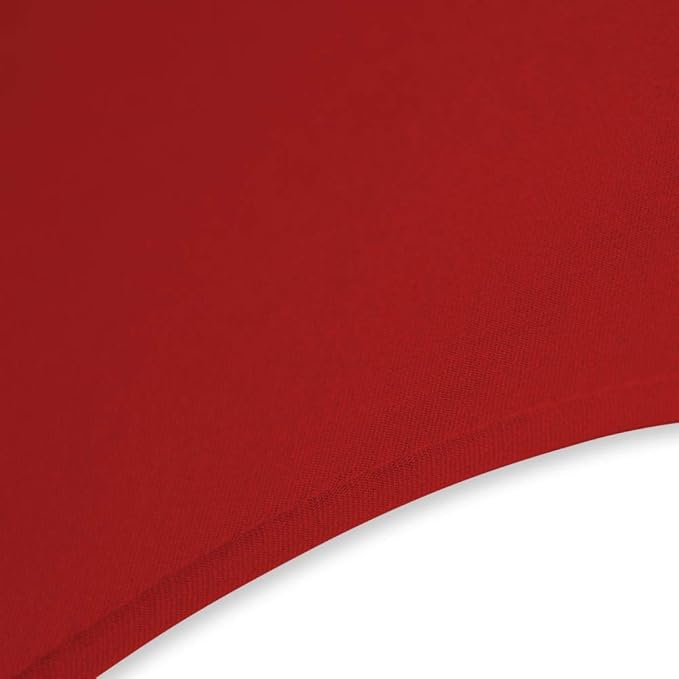 Set of 1/10/50Pcs Hotel Fitted Folding Dining Spandex Stretch Chair Covers - Wedding Reception Banquet Party Restaurant, 17 Colors! (10, Burgundy)
