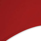 Set of 1/10/50Pcs Hotel Fitted Folding Dining Spandex Stretch Chair Covers - Wedding Reception Banquet Party Restaurant, 17 Colors! (50, Burgundy)