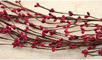 NeoL'artes 6ft Red Pip Berry Garland for Christmas Craft Décor or Celebrations Embellishing