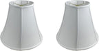Royal Designs, Inc. BSO-704-16LNWH-2 True Bell Basic Lamp Shade, 8 x 16 x 12.6, Linen White, 2-Pack
