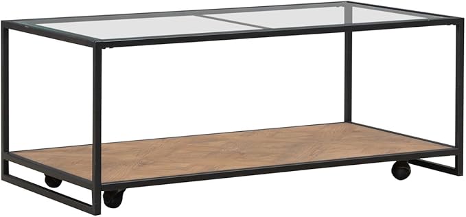 Liberty Furniture Bedford 3 Piece Set for Living Room - Cocktail Table, 2 End Tables - Weathered Oak