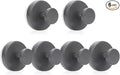 Wreath Hanger for Front Door, Heavy Duty Wreath Hangers for Front Door & Glass Window, Upgrade Suction Cup Hooks for Shower,Christmas Thanksgiving Halloween Easter Valentine (Gray, 6p)