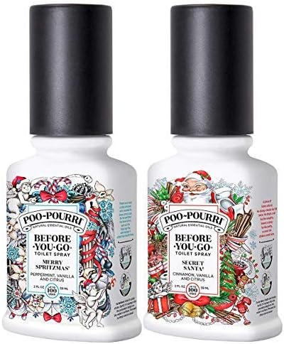 Poo-Pourri Before-You-Go Toilet Spray, Maple Pumpkin, 2 Fl Oz – Maple, Pumpkin and Smoked Vanilla 2 Pack