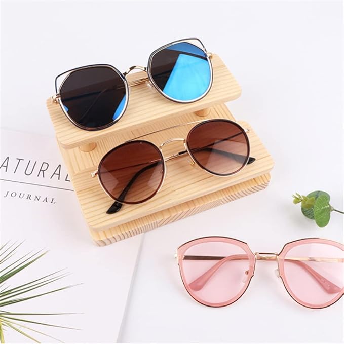 Assembleable Sunglasses Stand Glasses Display Jewelry Holder Bracelet Watches Show Product 2-4 Layers Options