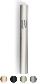 A&S Mezuzot Mezuza Aluminum Waterproof Case Peel & Stick Easy Installation Home Blessing (Silver, 5inch)