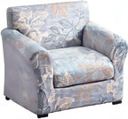 KRFOONN 2 Piece Chair Covers Printed Sofa Covers Couch Covers Washable Armchair Sofa Couch Slipcover Furniture Protector with Elastic Bottom for Living Room (Armchair, 17), Small