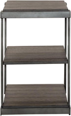 Liberty Furniture Industries Modern View Tiered End Table, Gray