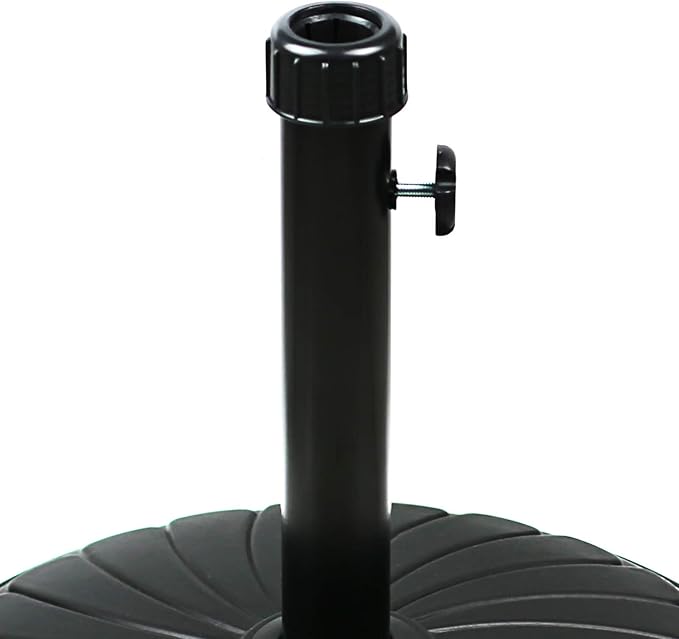Orgrimmar 22lbs Umbrella Base Heavy Duty Outdoor Living Round Antiqued Patio Market Umbrella Base