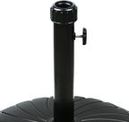 Orgrimmar 22lbs Umbrella Base Heavy Duty Outdoor Living Round Antiqued Patio Market Umbrella Base