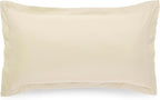 Amazon Basics Lightweight Microfiber 3-Piece Duvet Cover Set, Beige, Solid, King