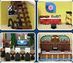 General Jim's Corner Post Office Modular Building Set - 3-Story Design with Post Office, Art School, Pottery Studio, Red Mail Truck & Realistic City Details for Architecture Lovers