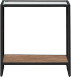 Liberty Furniture Bedford Chairside Table for Living Room - Weathered Oak