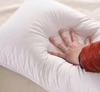 MoonRest® 20x30 Inch Down Alternative Bed Sleeping Pillows - Hotel Quality%100 Cotton Cover Comfort and Support - Hypoallergenic - Queen - 20x30 Inch