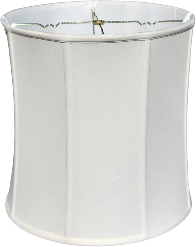 Royal Designs, Inc. BSO-719-16LNEG Drum Basic Lamp Shade, 15 x 16 x 16, Linen Eggshell