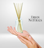 Urban Naturals Flower Shop Reed Diffuser Gift Set | Violets, Daisies, Hyacinth & Rose Fragrance Notes | Real Flower Inside The Bottle! Made in The USA | Great Gift for Mom