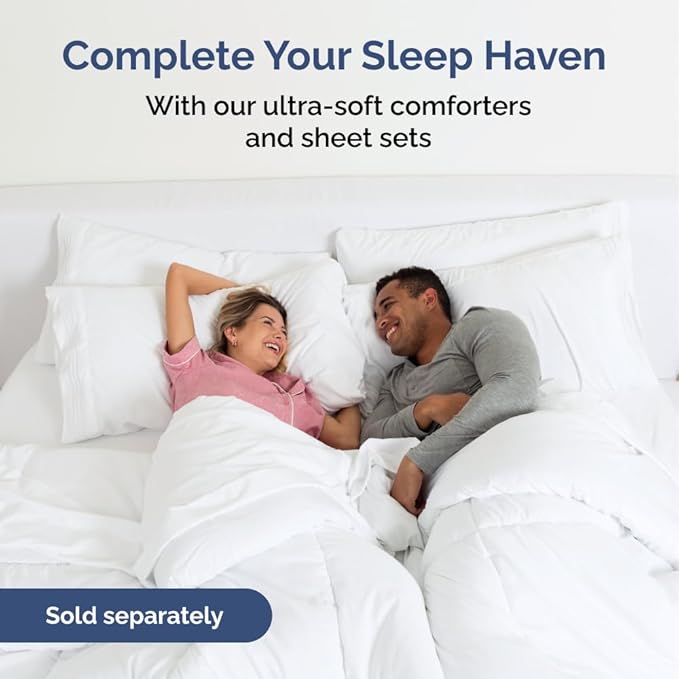Wrap Around Dust Ruffle Bed Skirt - Beige - Twin/Twin XL Size Beds with 21 Inch Drop - Easy Fit Elastic Strap - Adjustable Pleated Bedskirt w/Brushed Fabric - Wrinkle Free - Women, Men, Kids & Teens