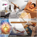 Giftbrit Patchouli Natural & Herbal Incense Sticks 100 Sticks with Incense Holder for Meditation, Yoga, Church, Relaxation, Healing and Positivity